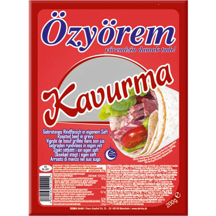 Ozyorem Kavurma (Fried Meat) 200 Gr